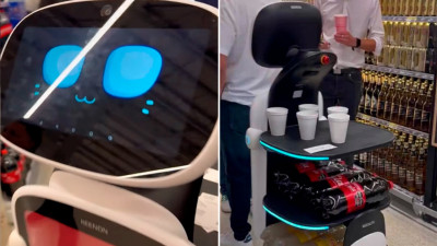 Robot de entrega multifuncional