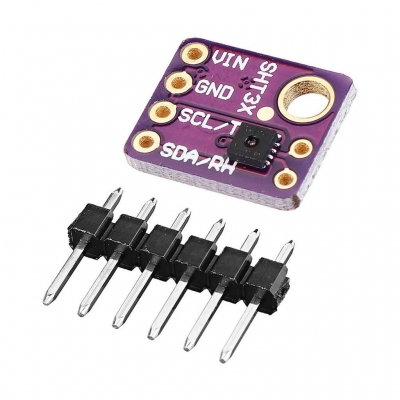 Modulo Sensor De Temperatura Y Humedad C/Salida I2C