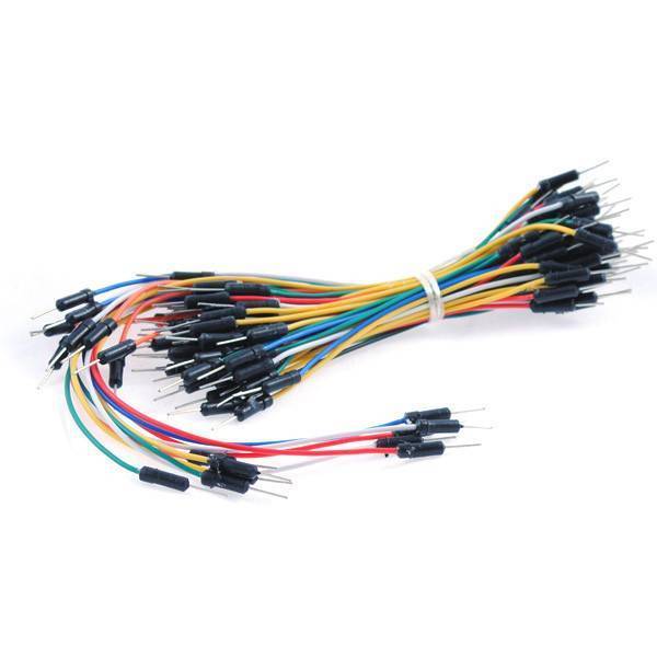 Juego De 65 Cables Para Protoboard Macho-Macho Diferentes Largos