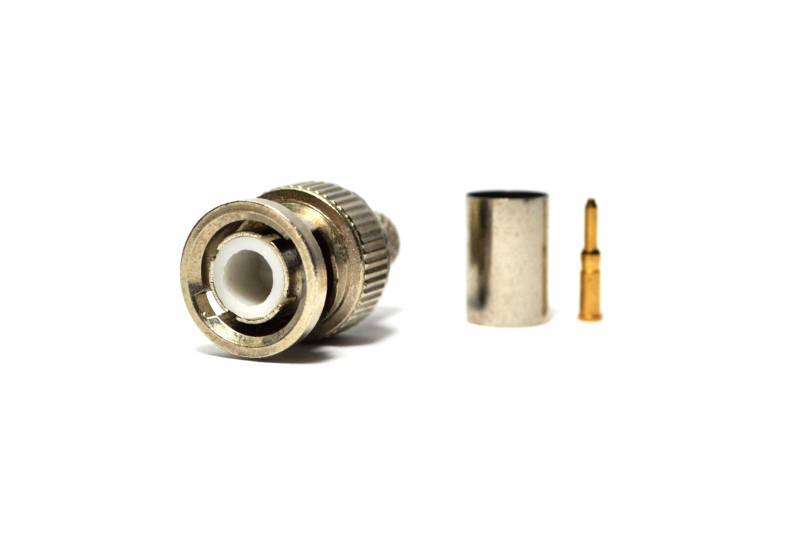 Bnc-M-Rg6-Crimp